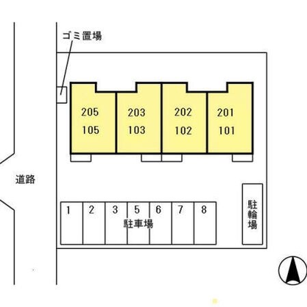 ヴィラ アカシアの物件内観写真
